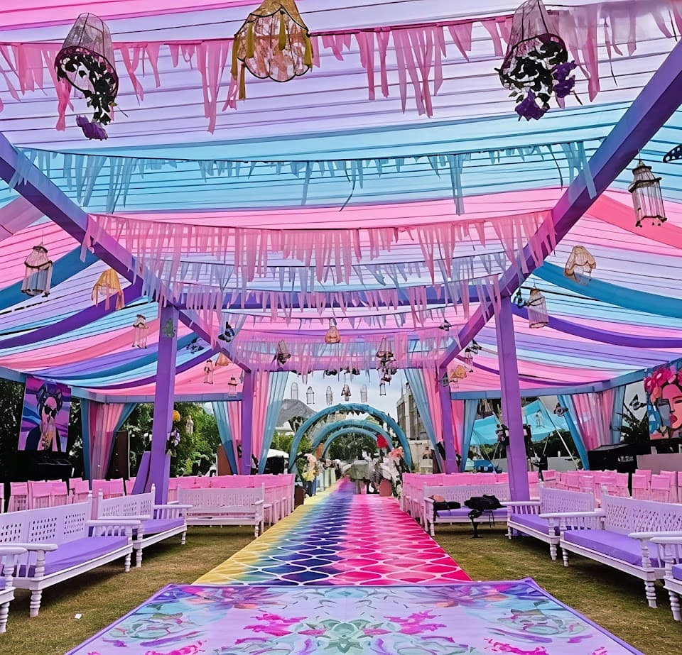 Royal Setting - Blue Lotus Events